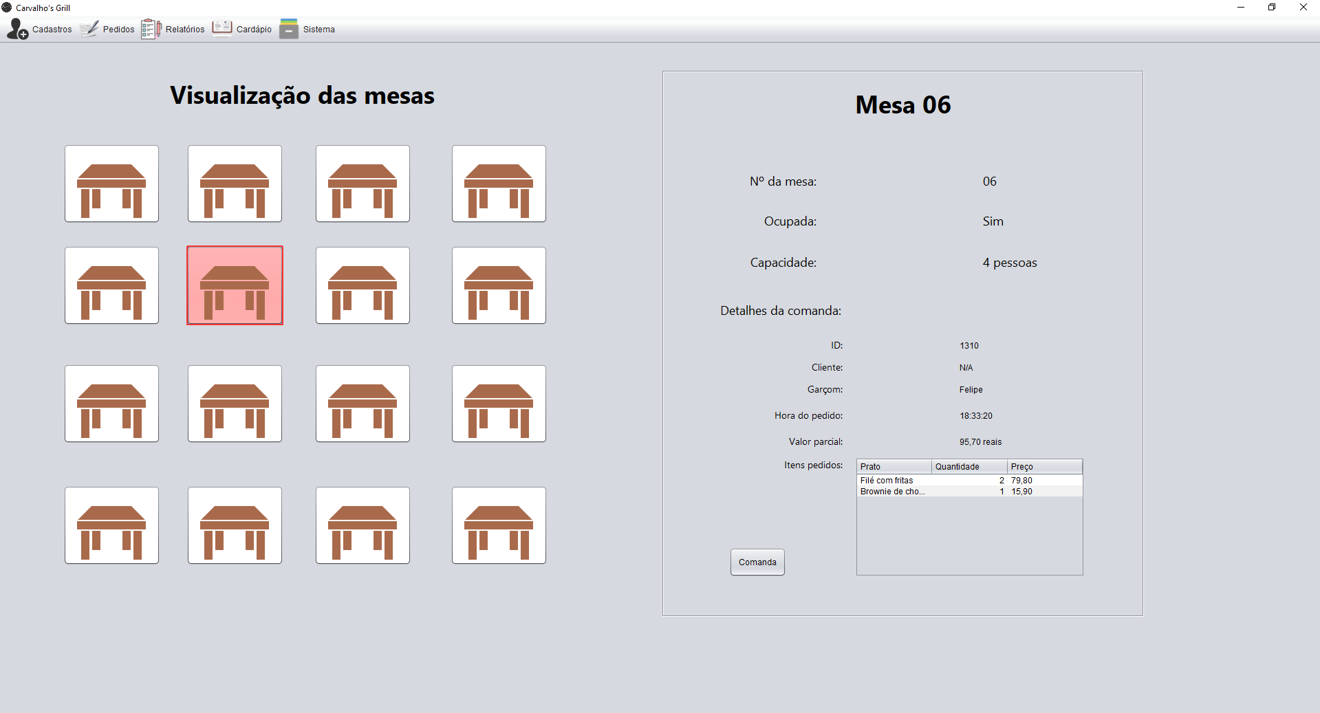 GitHub - fornari03/GerenciadorRestaurante: Restaurant Manager System ...