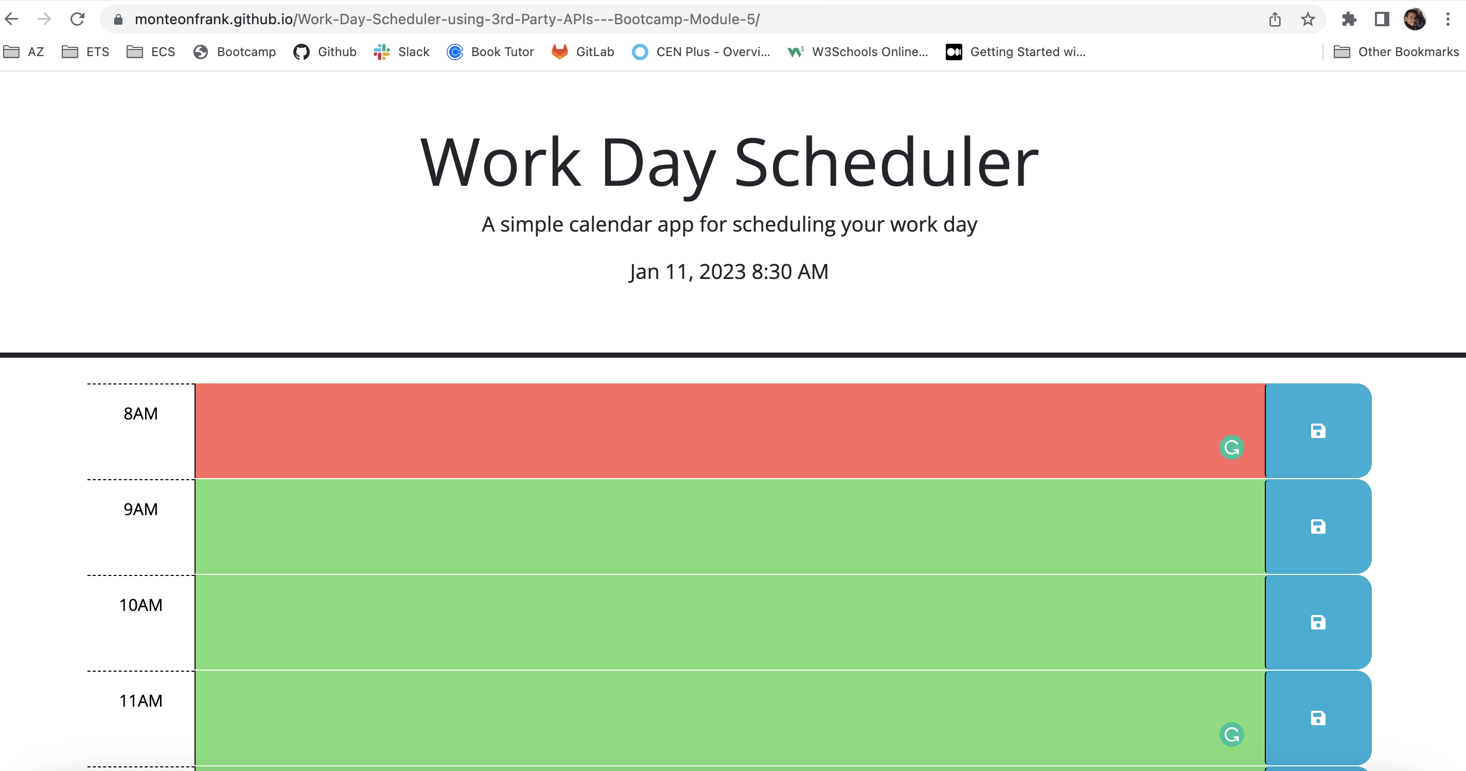 GitHub - MonteonFrank/Work-Day-Scheduler-using-3rd-Party-APIs ...