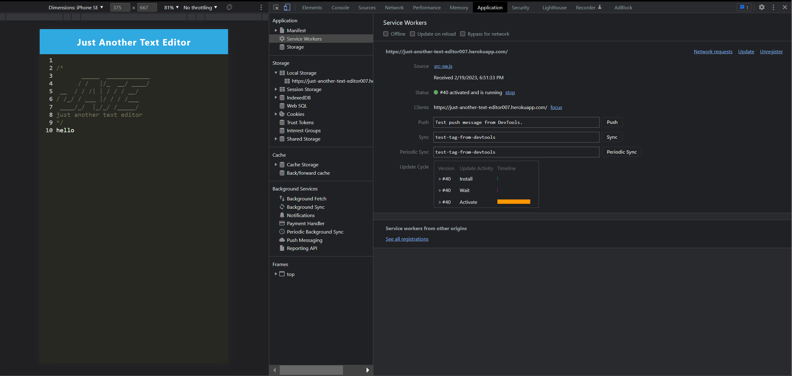 GitHub - adinair007/Just_Another_Text_Editor: A single page text-editor ...