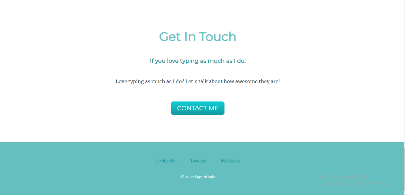 Github Sagunthalam My Site