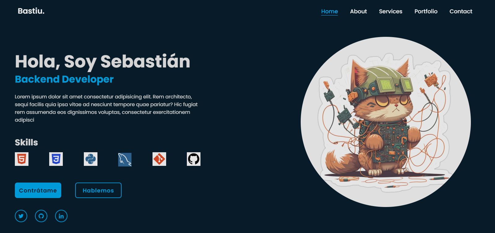 GitHub - BastianM18/Web_portfolio: Web portfolio made with HTML and CSS