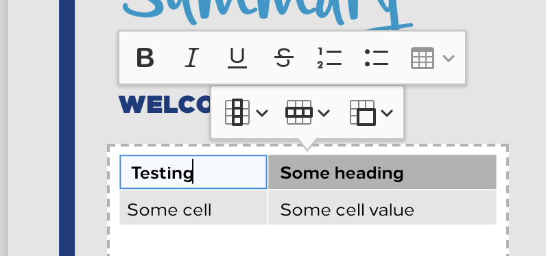 InlineEditor Toolbar balloon overlaps Table widget toolbar balloon when ...