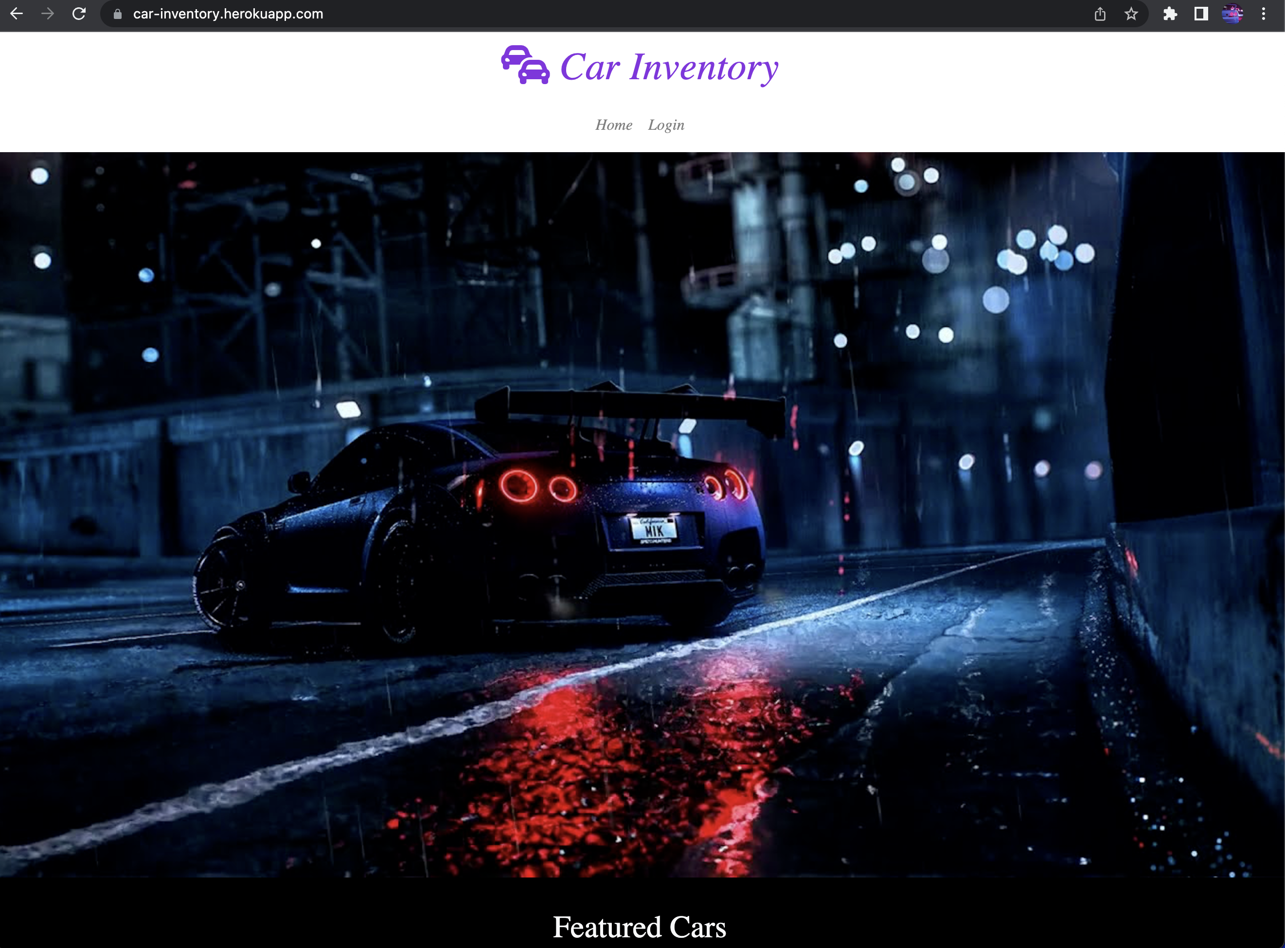 GitHub - inderjz/Car-Inventory
