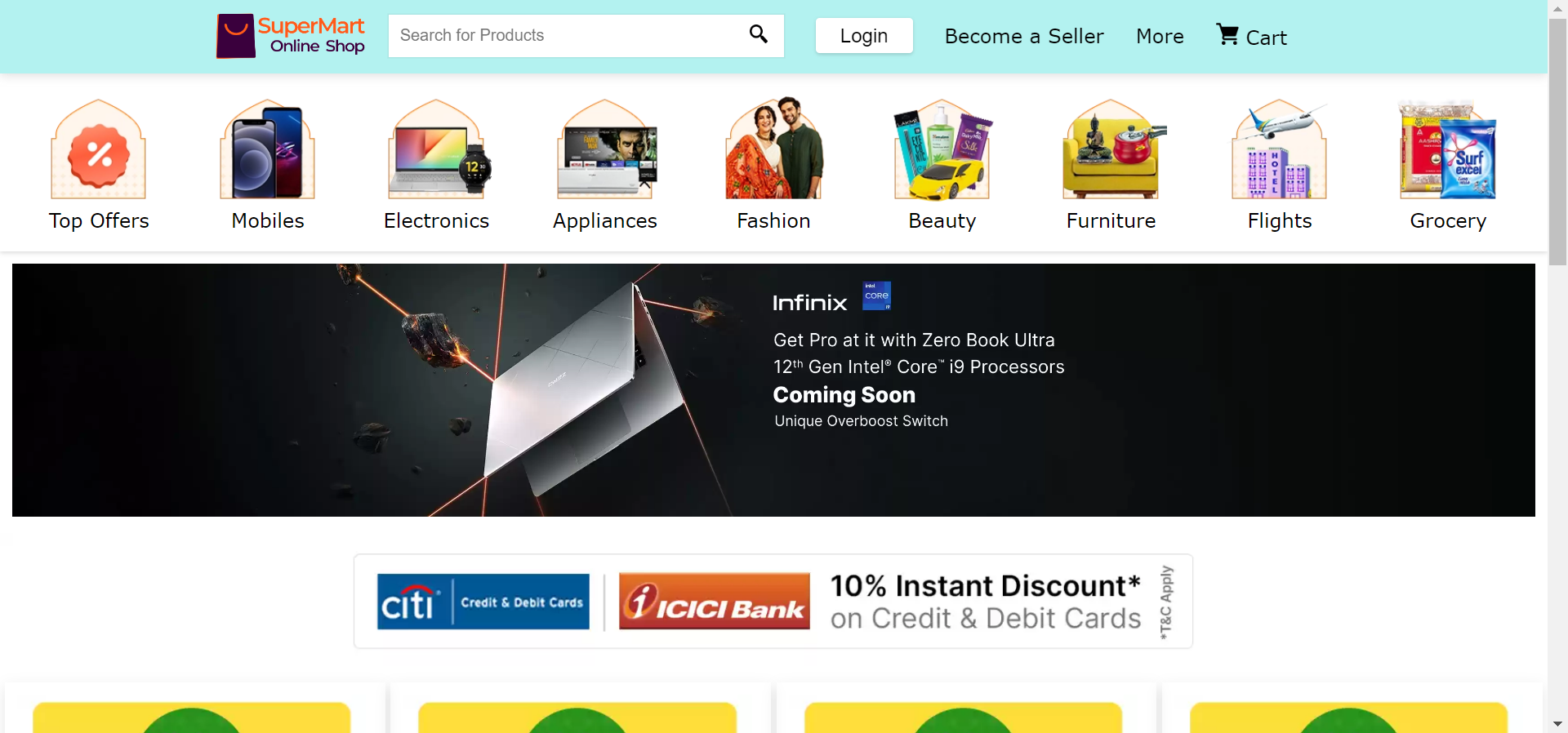 GitHub - mujaheed13/super-mart: An e-commerce website, clone of ...