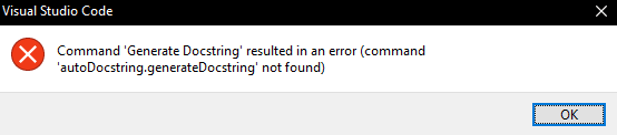 docstring error