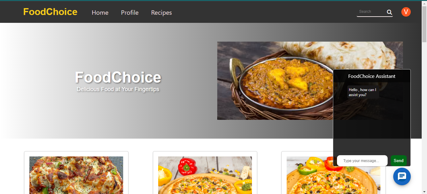 GitHub - mevicky9254/FoodChoice: FoodChoice is a revolutionary recipe
