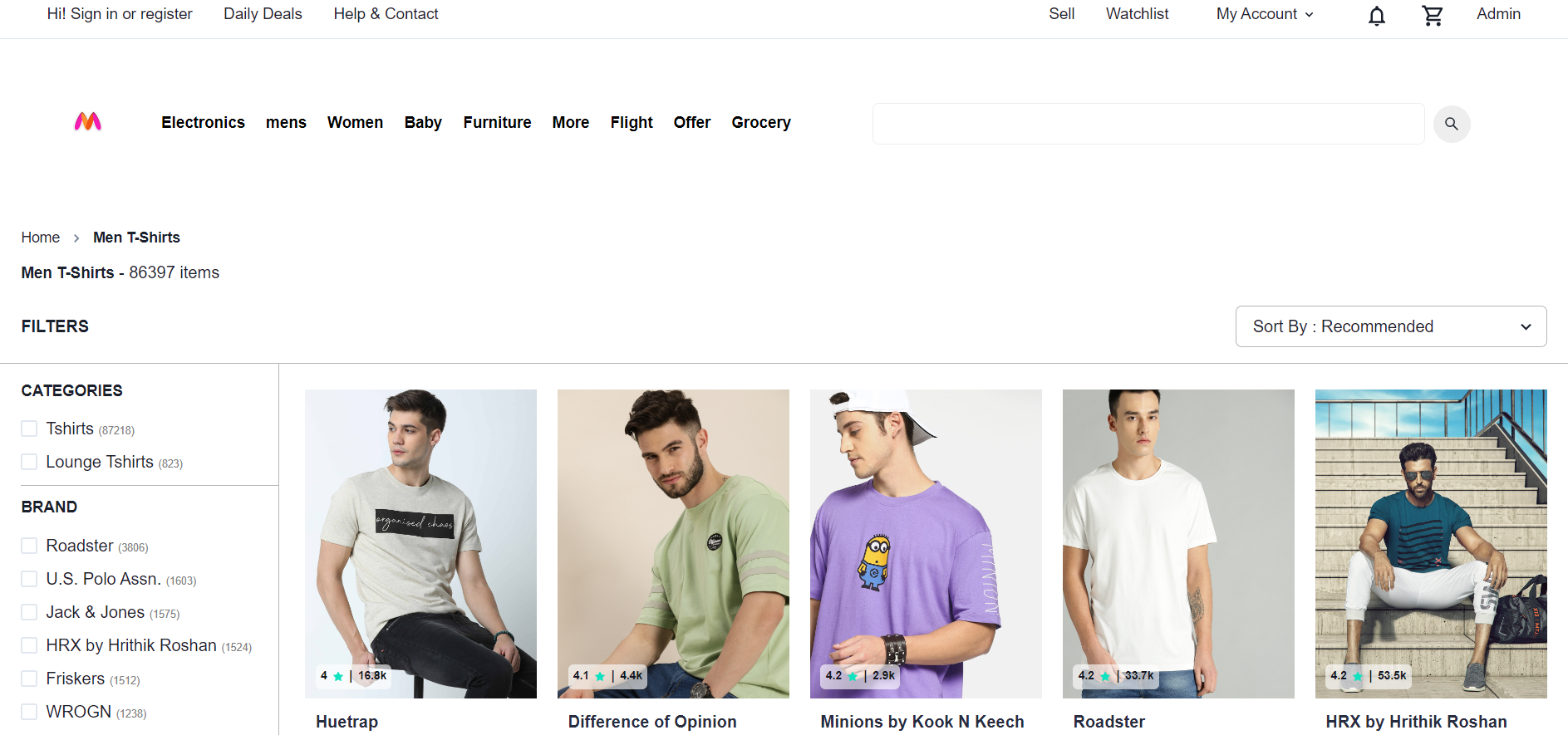 GitHub - MohdMaazAnsari/myntra_clone: It is a clone of Popular indian E ...