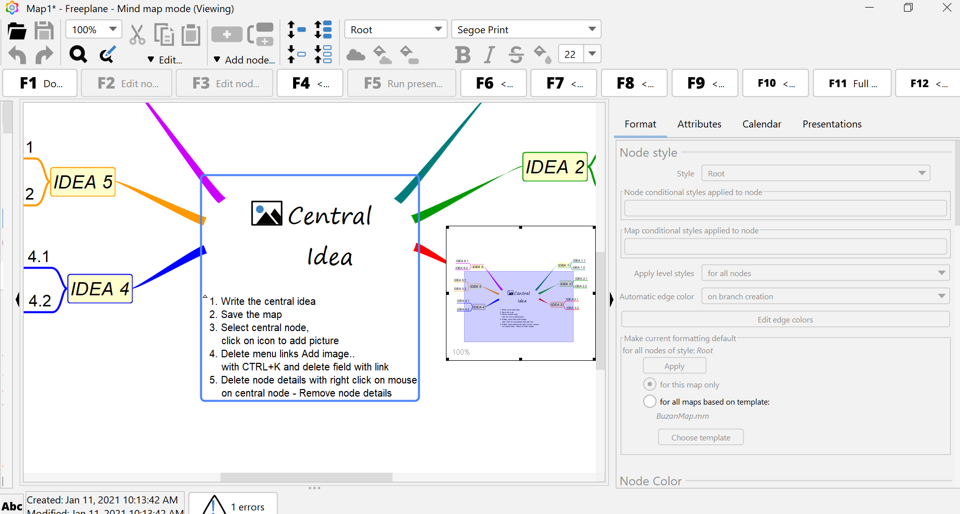 Can anyone help a Freeplane mind map user...not tech savvy. · freeplane ...