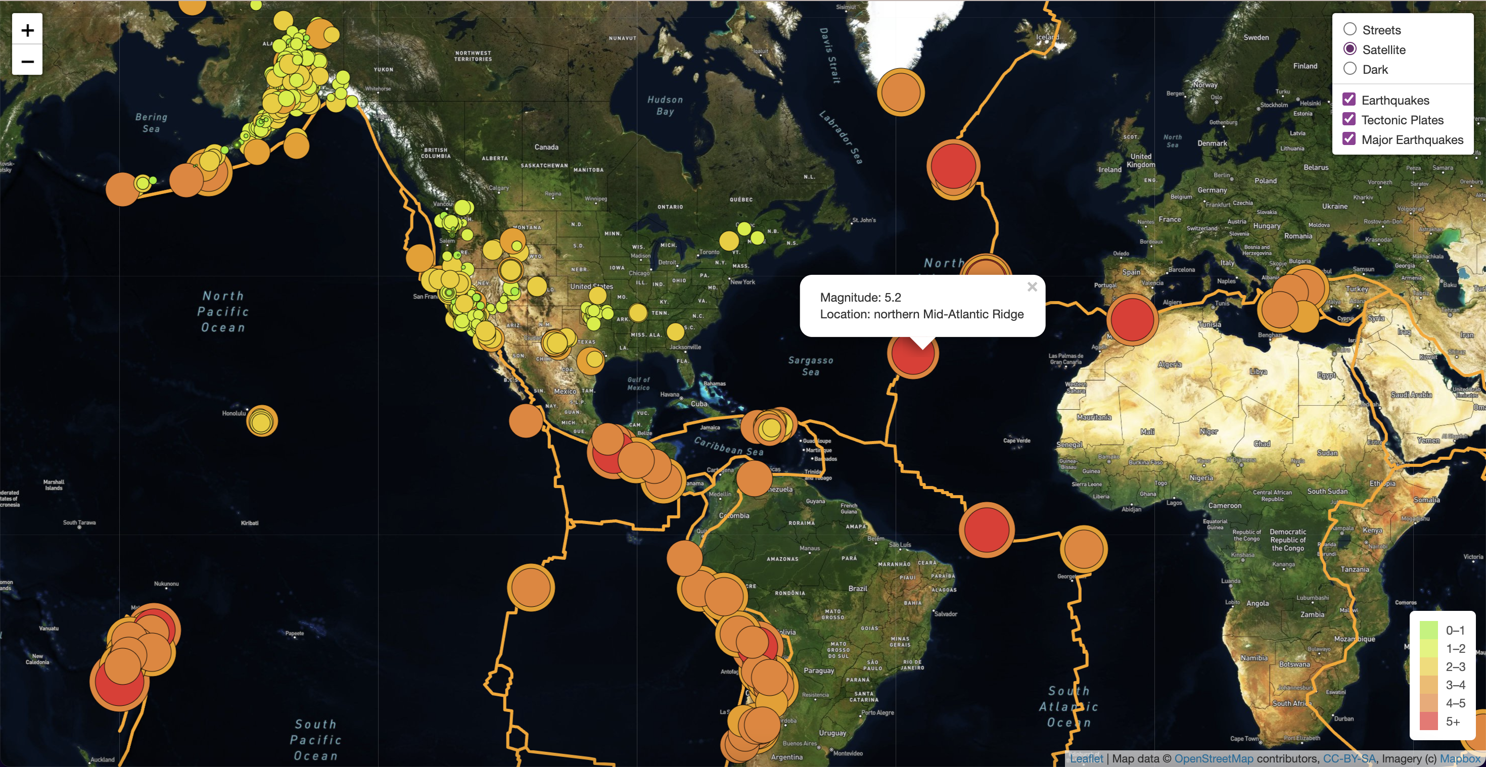 GitHub - domivillacis/Mapping_Earthquakes: Mapping earthquakes and ...