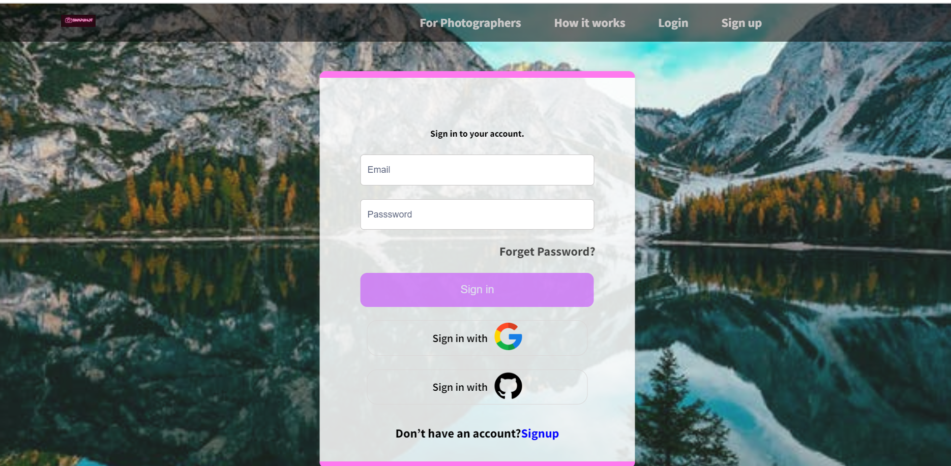 GitHub anshumapunia/PhotoShootApp Its a photoshoot application in