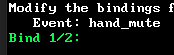Pressing slash/question mark key does type anything in the shell ...