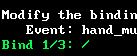 Pressing slash/question mark key does type anything in the shell ...