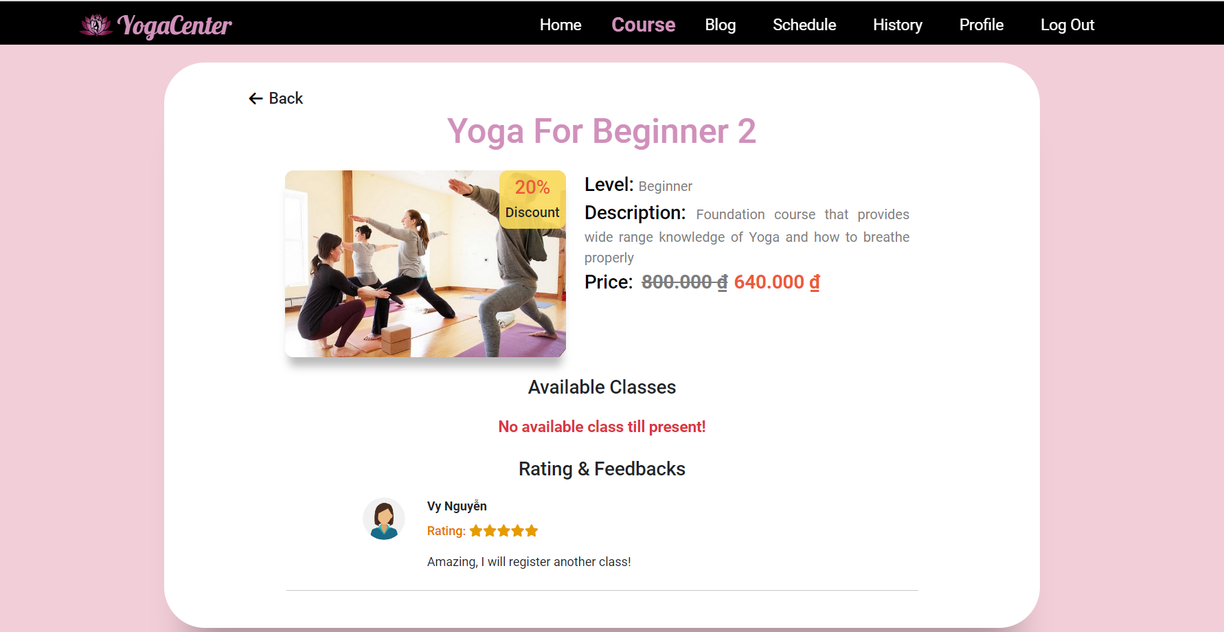 GitHub - Logbui/Yoga-Center: This is a website for Yoga Course. · GitHub