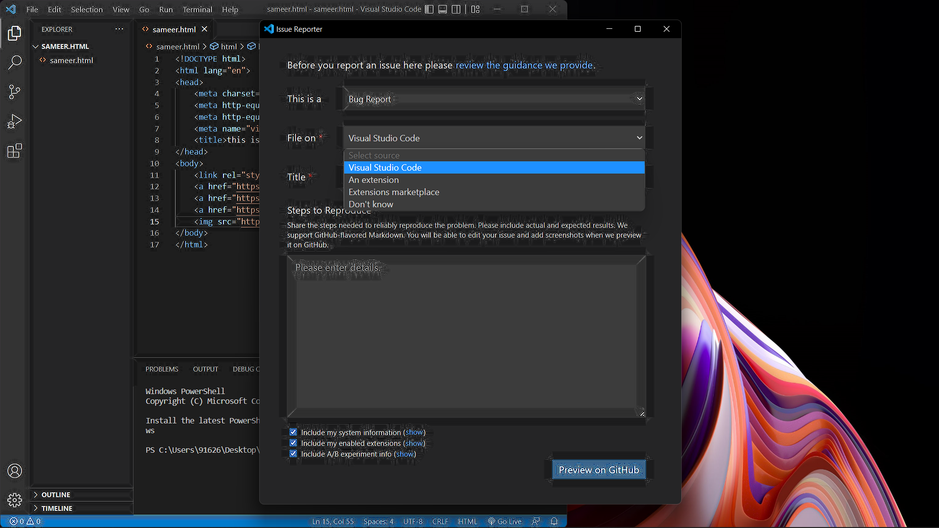 Blurrish Screen Issue 160066 Microsoft Vscode Github