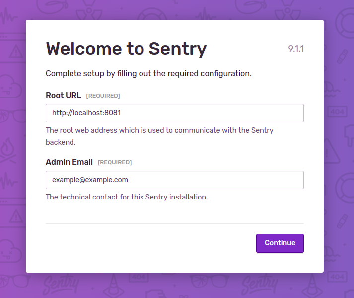 Sentry Docker Install Sentry Docker Install
