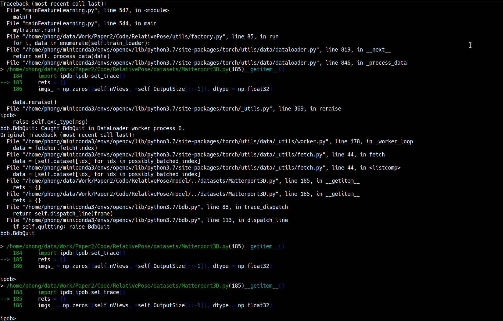 Cant run training script · Issue #1 · zhenpeiyang/RelativePose · GitHub