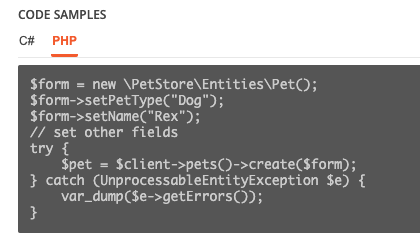 Support syntax highlighting in code samples · Issue #244 · rapi-doc ...