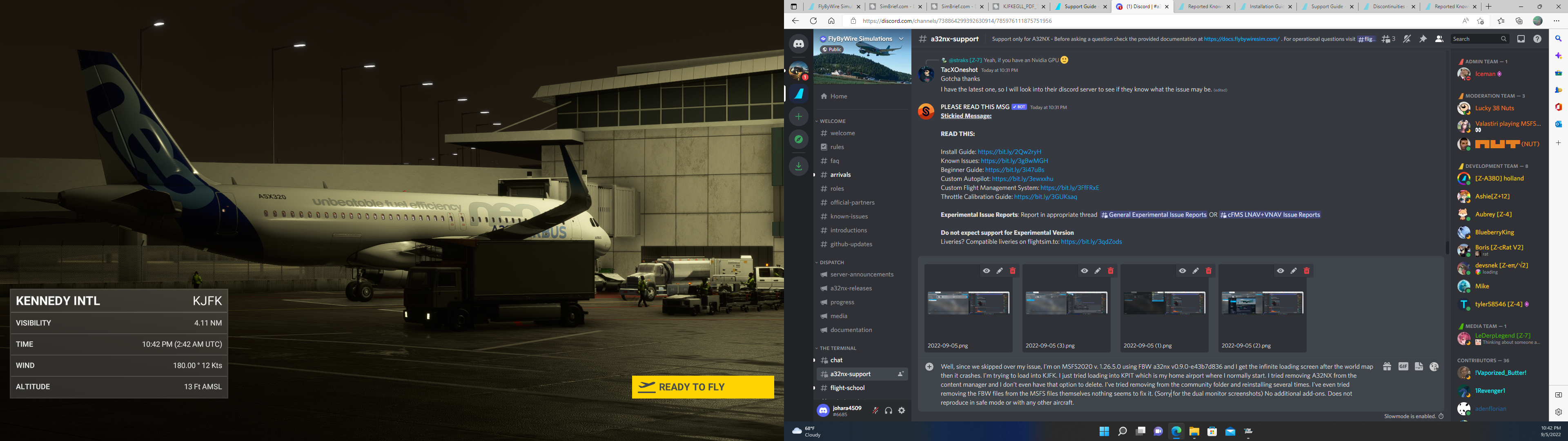 Infinite Load then Crash · Issue #7475 · flybywiresim/aircraft · GitHub
