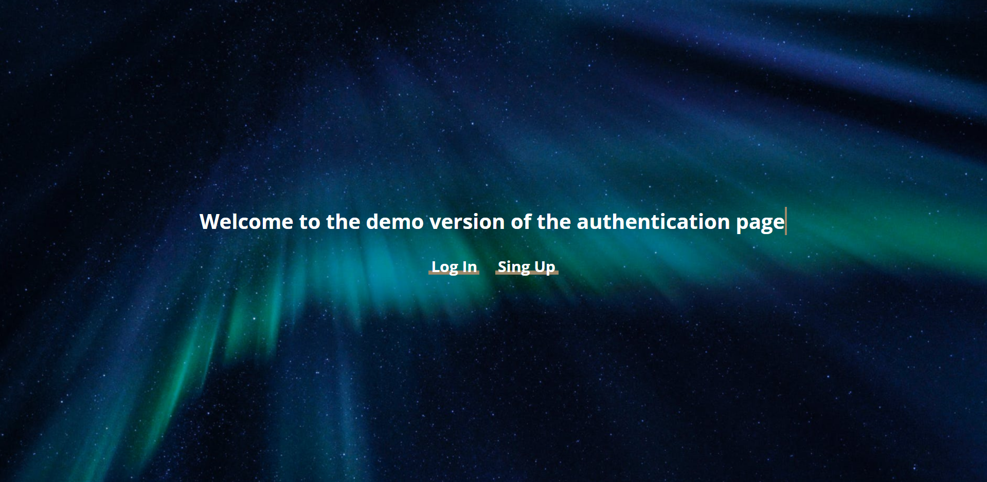 GitHub - drjbrn/auth-page-demo: Demo version of a registration and ...