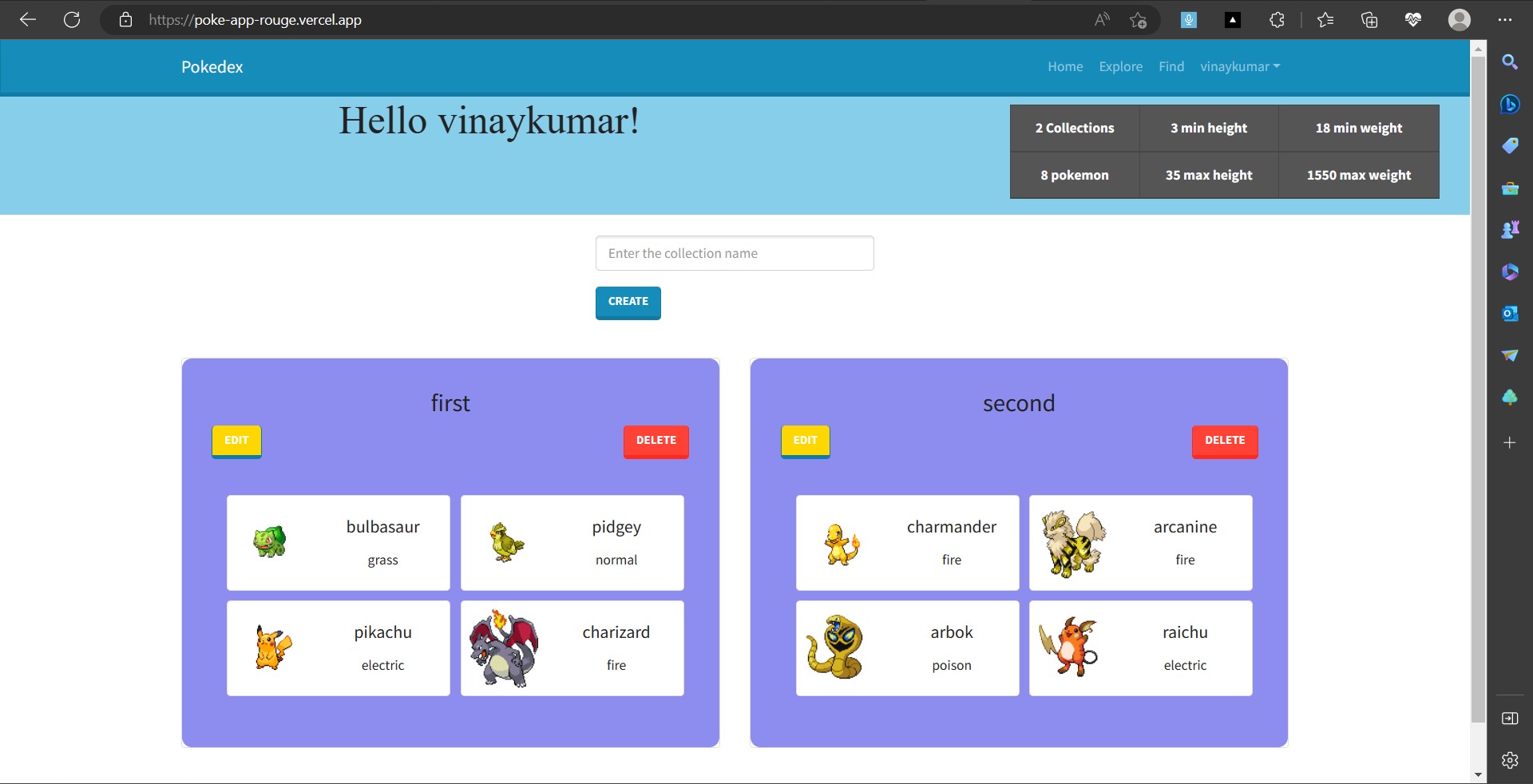 GitHub - vinaykumarathikam/Pokedexproject: A MERN Stack appplication ...