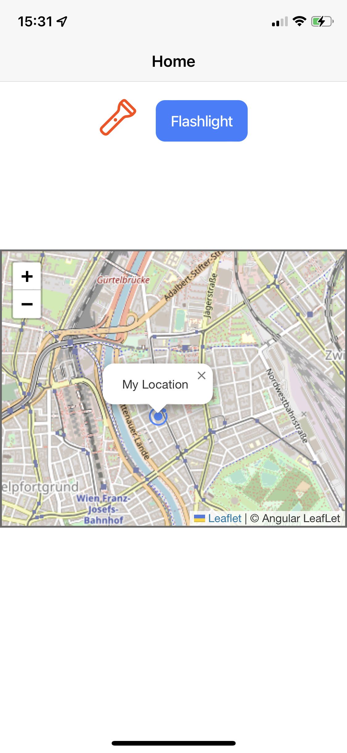 GitHub - thomasophia/where-am-i: demo geolocation-app built with ...