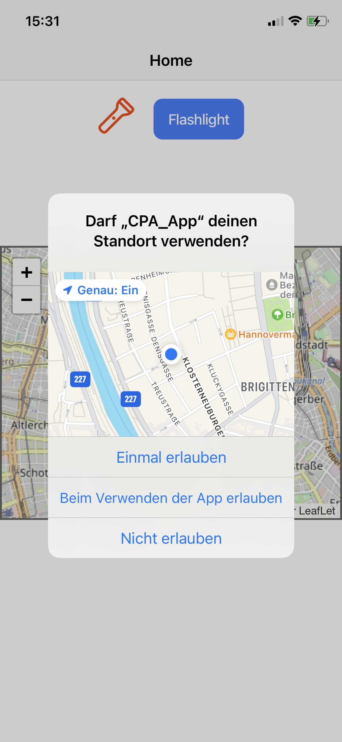 GitHub - thomasophia/where-am-i: demo geolocation-app built with ...