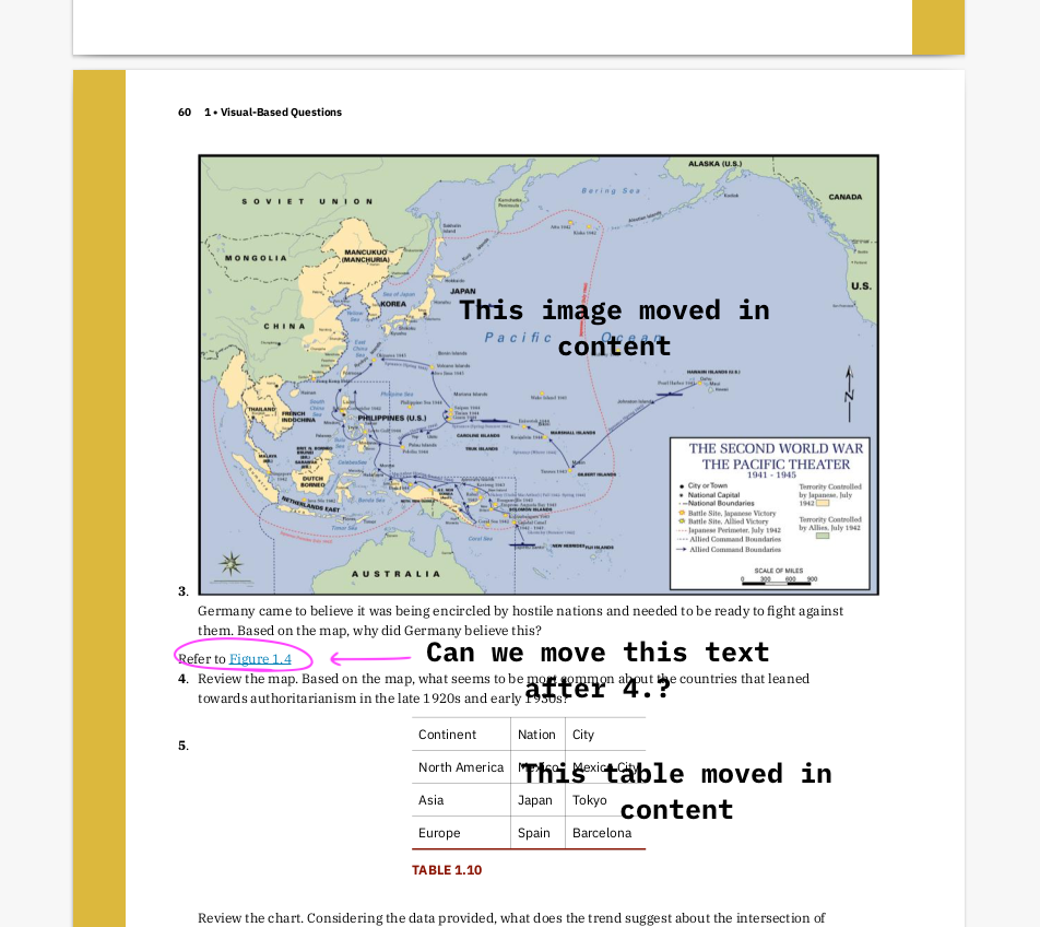 world history eoc assessment formatting for required context · Issue