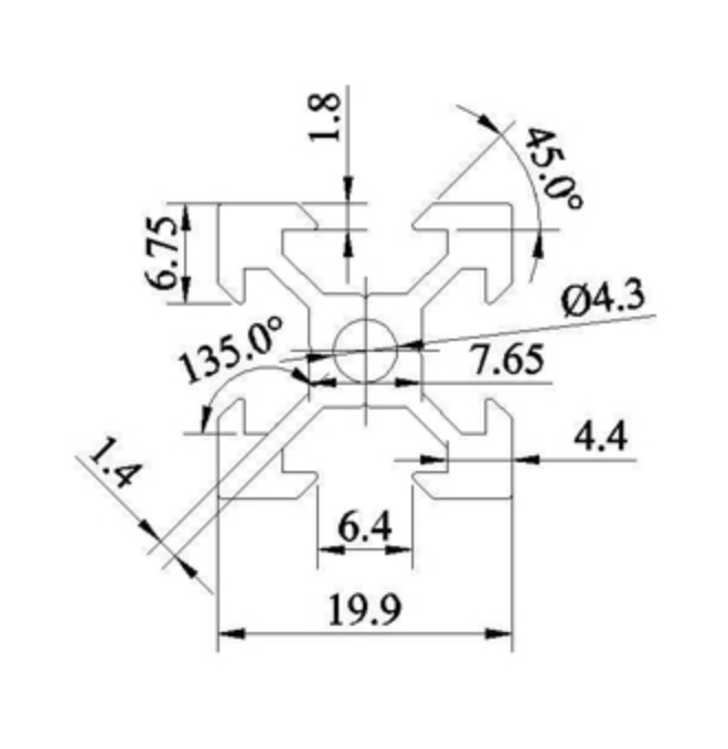 Q: Is there a non-complicated way to make trapezoid-like shape with 6 ...