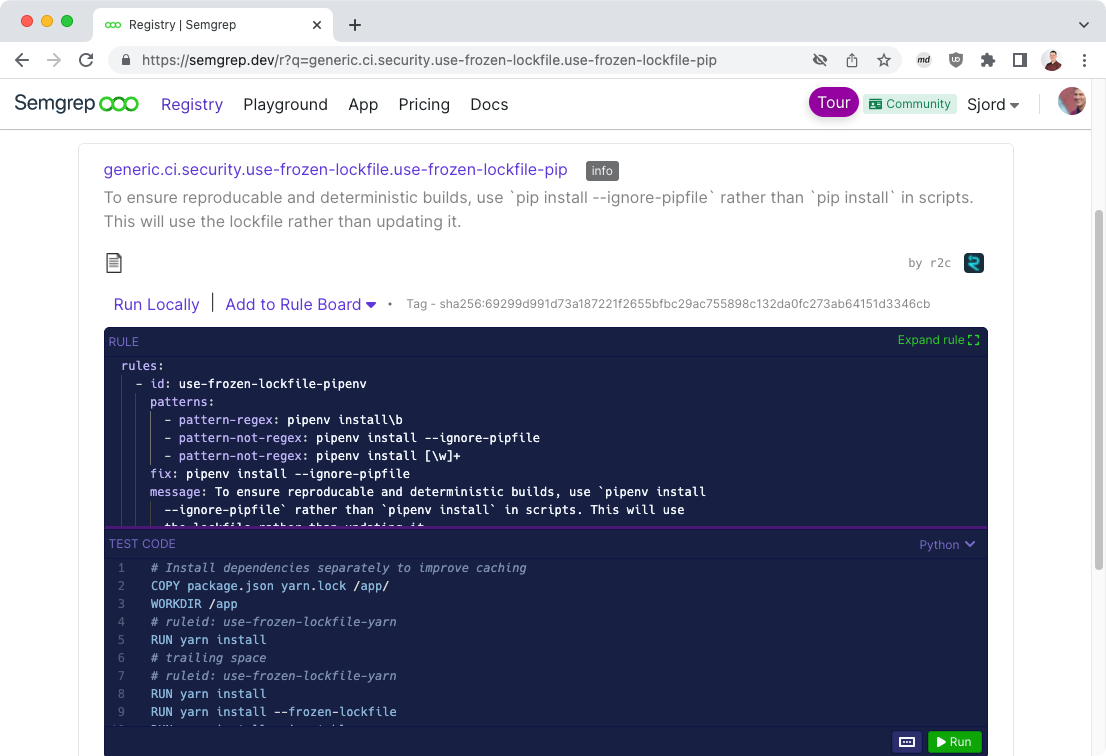 What Is FrozenLockfile at Rudy Pennington blog