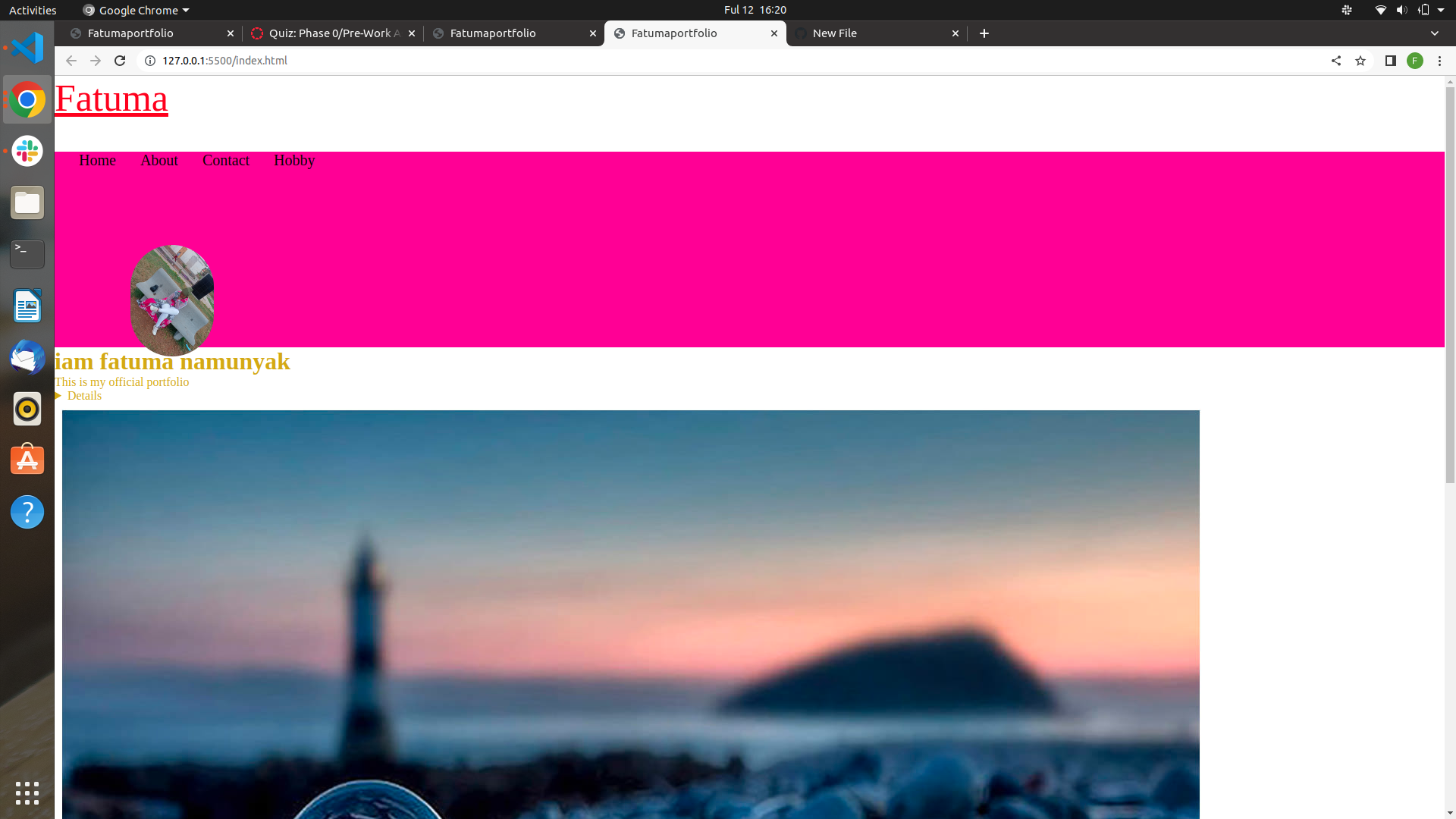 GitHub - Fatuma-namunyak/Namunyak-Portfolio: this is my new portfolio