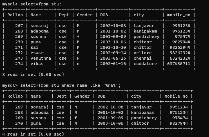 GitHub - 192111321-BHUVAN/Database-Management-system