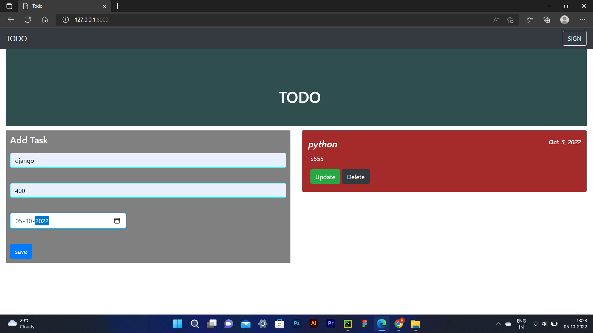 GitHub - hari333krishnan/todoproject