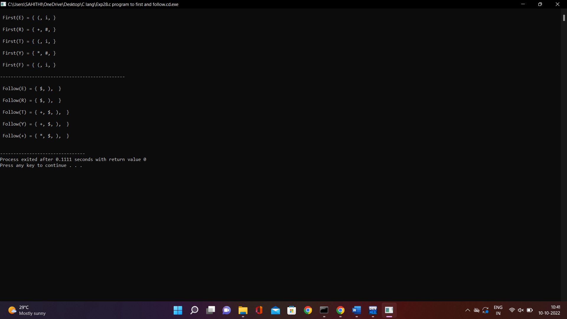 GitHub - Nithintej55/Compiler-design