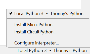 Install Micropython