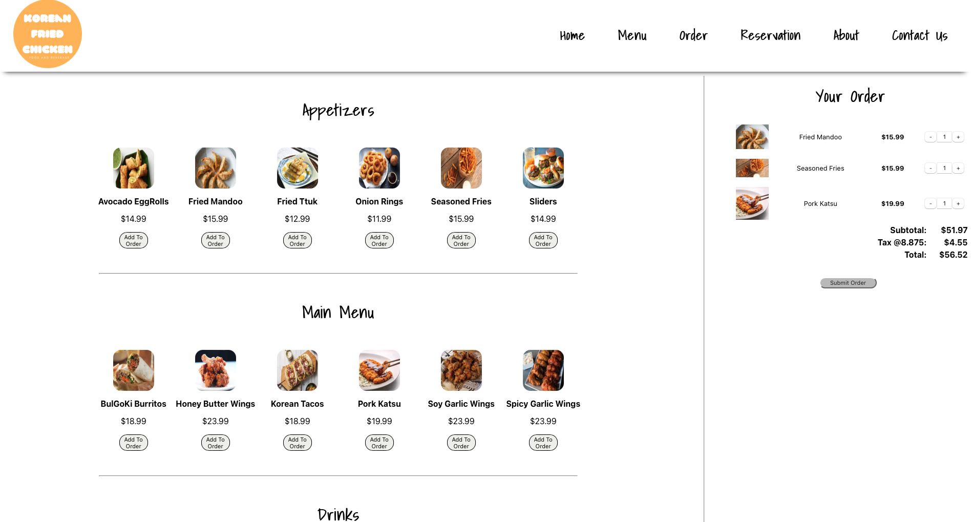GitHub - HyungKim0105/restaurant_home
