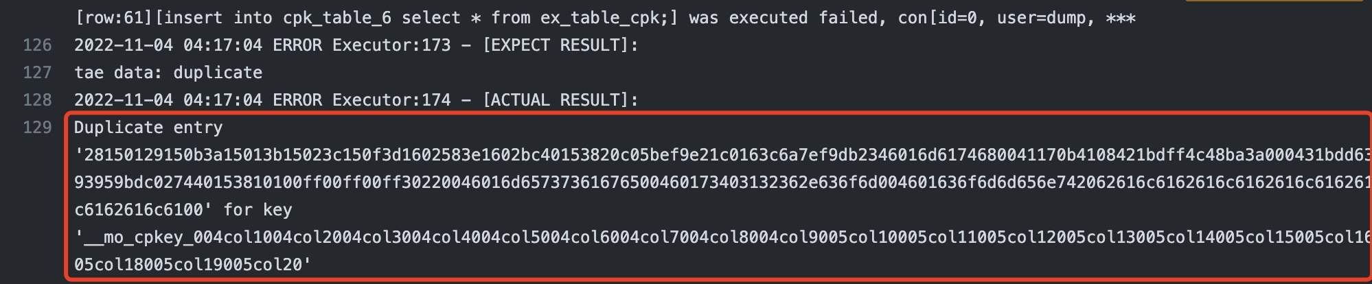 [Bug]: insert into select reported duplicate message is error · Issue ...