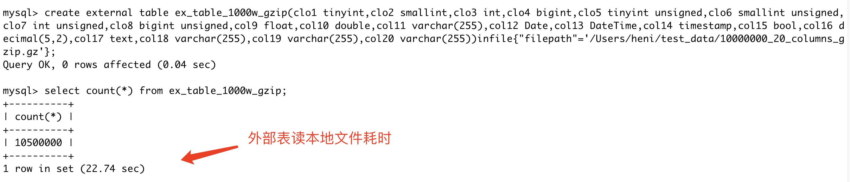 [Bug]: select count external s3 1000w+ rows error · Issue #6410 ...