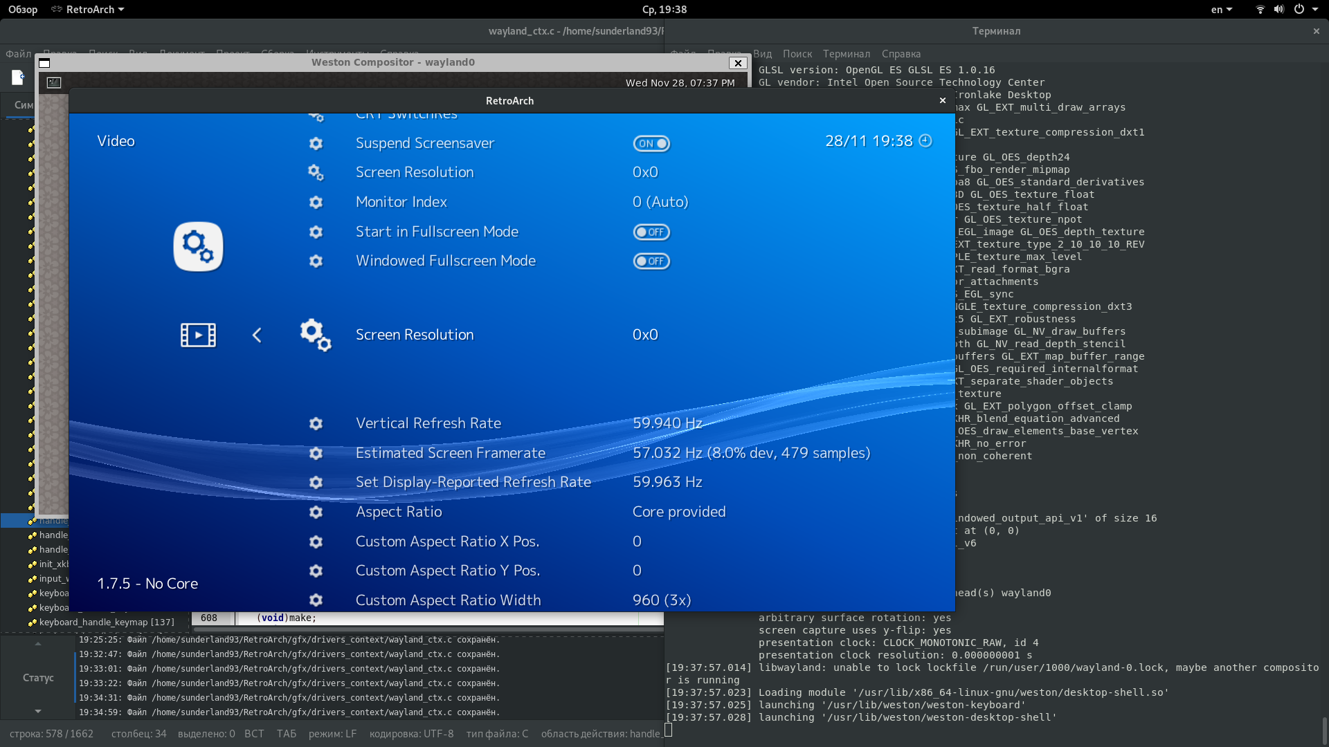 RetroArch report wrong screen resolution · Issue #7677 · libretro ...