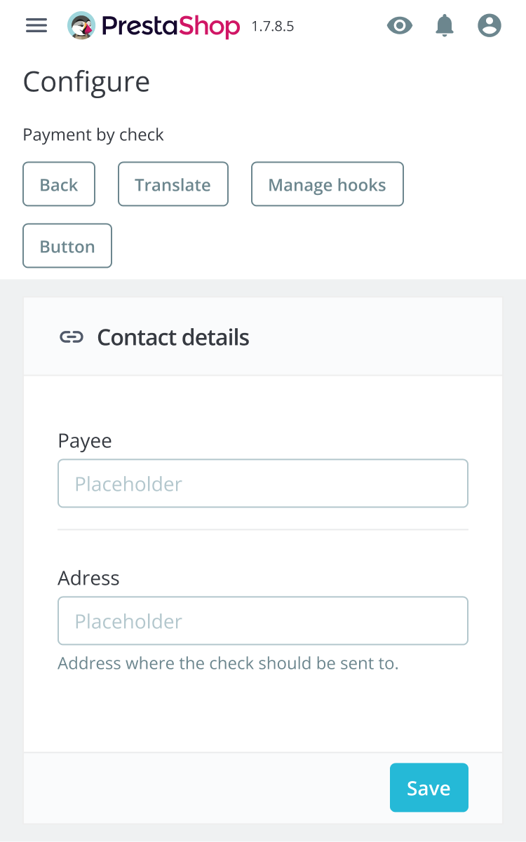 Module configuration page responsivity issue · Issue #30976 ...
