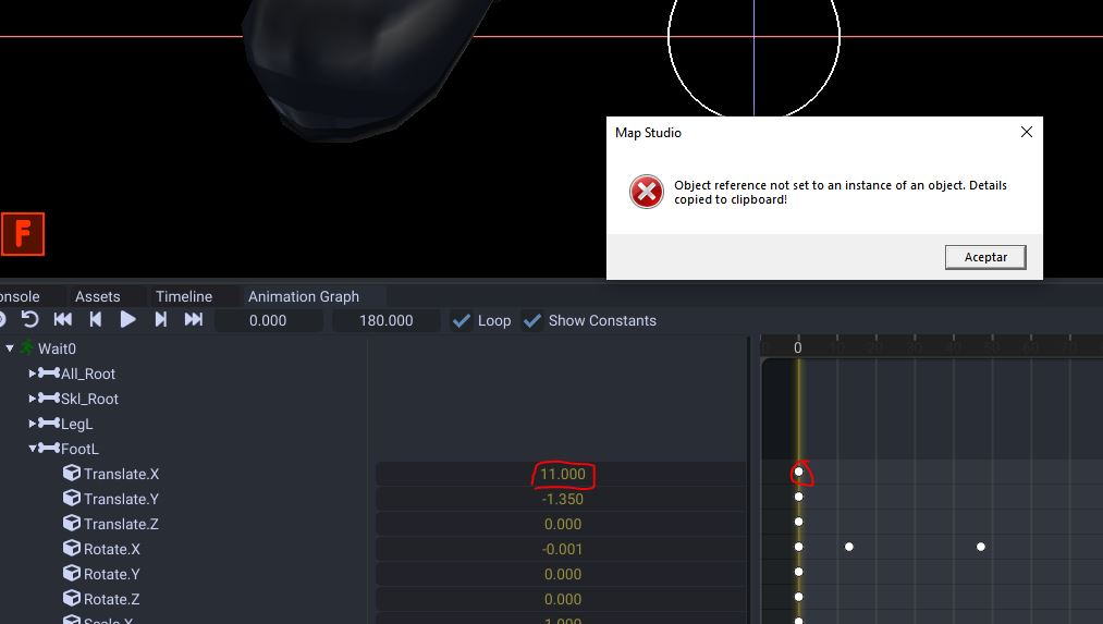 Error and corrupted file when saving after editing an animation · Issue ...
