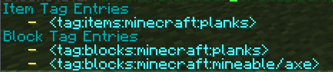 Can't apply mineable/ tag to blocks · Issue #2837 · MCreator/MCreator ...