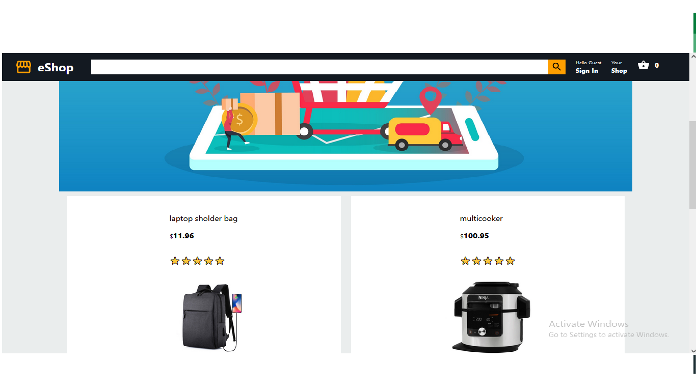 GitHub - Ang3l-Iliev/react-project-eShop