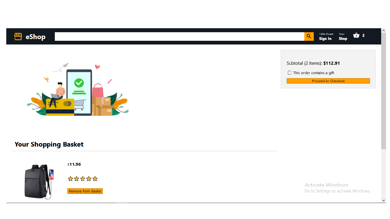 GitHub - Ang3l-Iliev/react-project-eShop