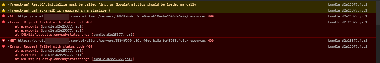 No CPU and Memory Data displayed · Issue #2240 · pterodactyl/panel · GitHub