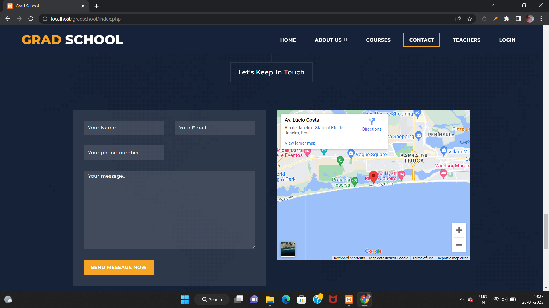 GitHub - manojm8113/-School-management-System: Grad School(Teamplate ...