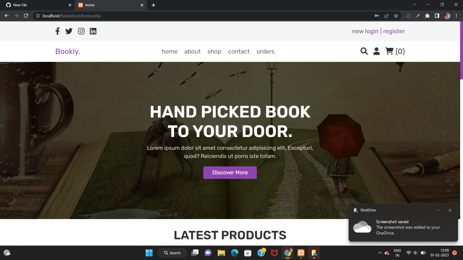 GitHub - manojm8113/Book-store: Book store using Html , Css ...