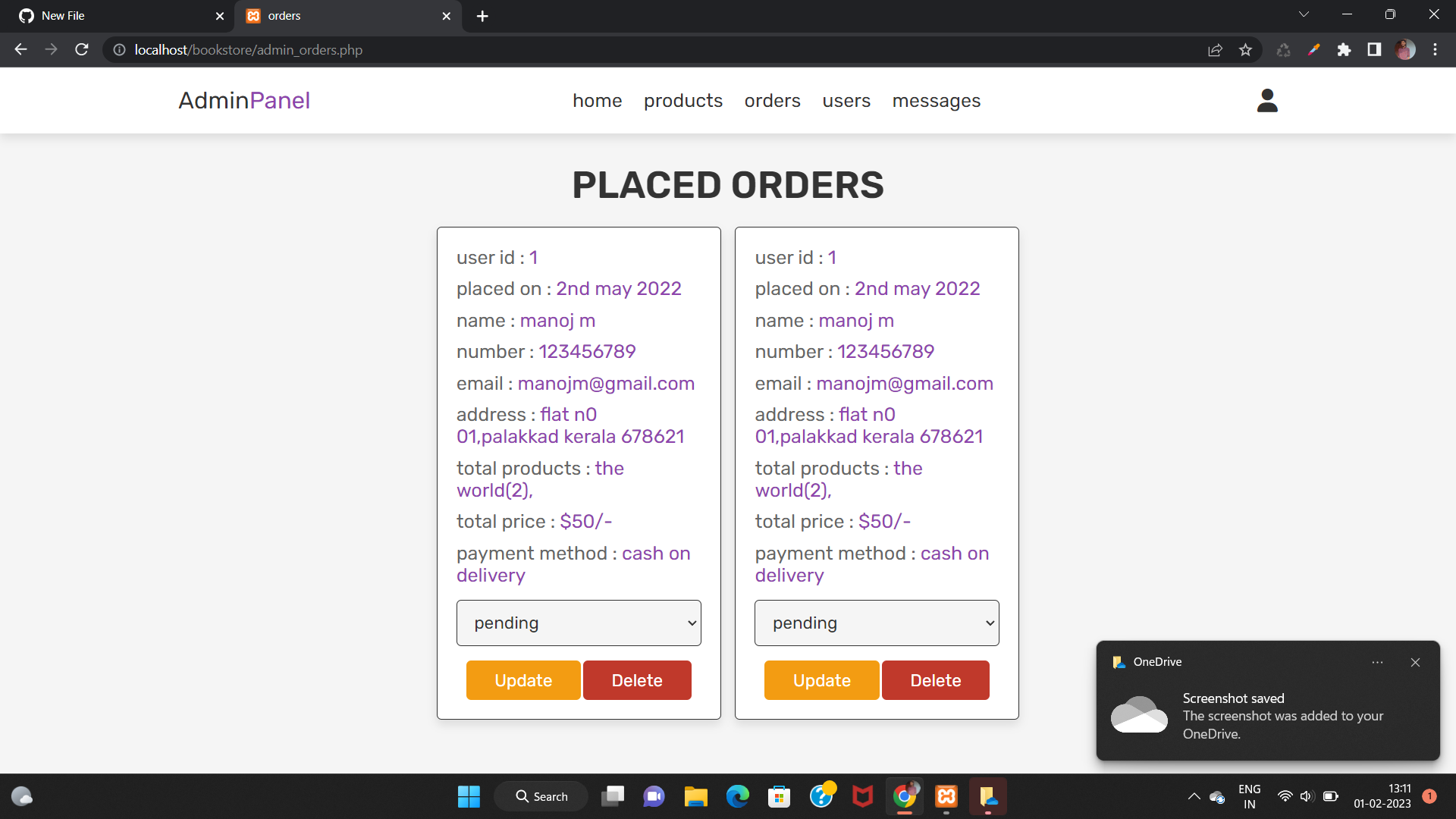GitHub - manojm8113/Book-store: Book store using Html , Css ...