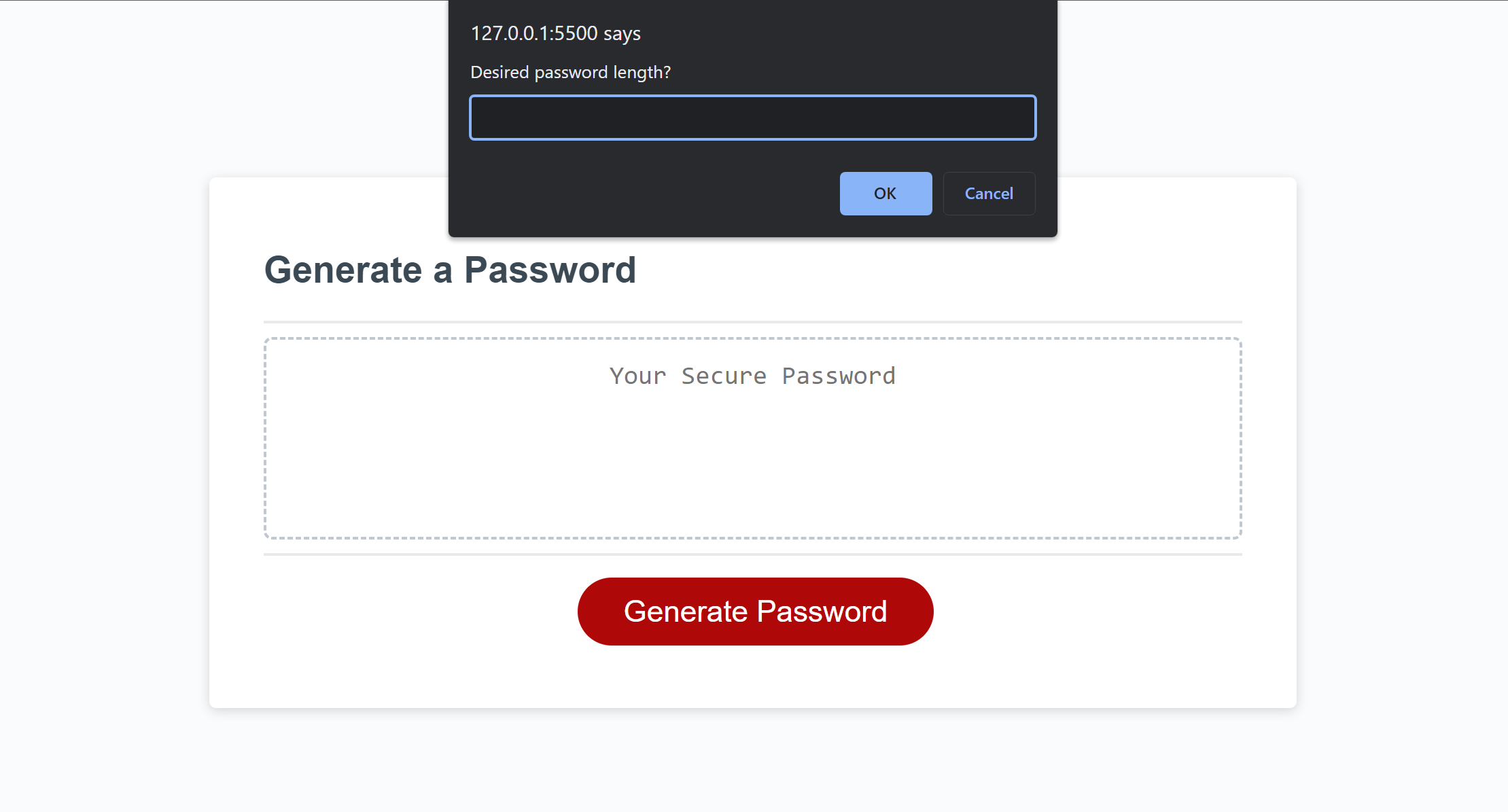 GitHub - Ethikry/module03challenge: Password Generator