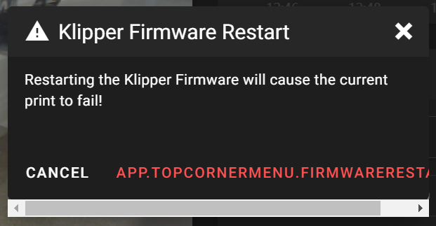 Localization missing for firmware restart · Issue #625 · mainsail-crew ...