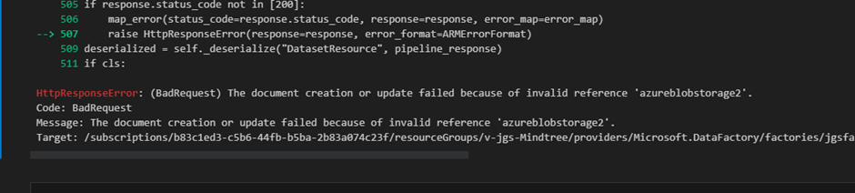 Azure Python SDK to create ADF data flow and pipeline · Issue #110147 ...